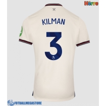 Fotballdrakt Herre West Ham United Max Kilman #3 Bortedrakt 2025-26 Kortermet